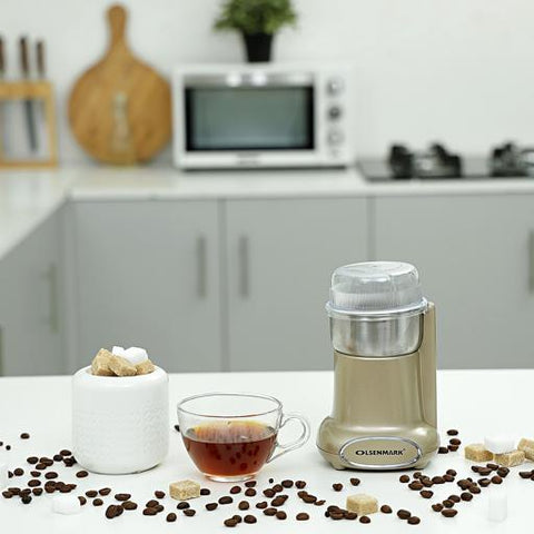 Coffee Grinder - Stainless Steel Bowl - Safetylock